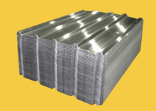 Hoja corrugada de aluminio/aluminio para la construcción de techos 