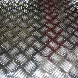 Aluminio/Aluminio 5 Bar Chapa/Placa Ajedrezada 5052