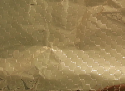 L&aacute;mina dom&eacute;stica de aluminio/aluminio gofrado 8011-O